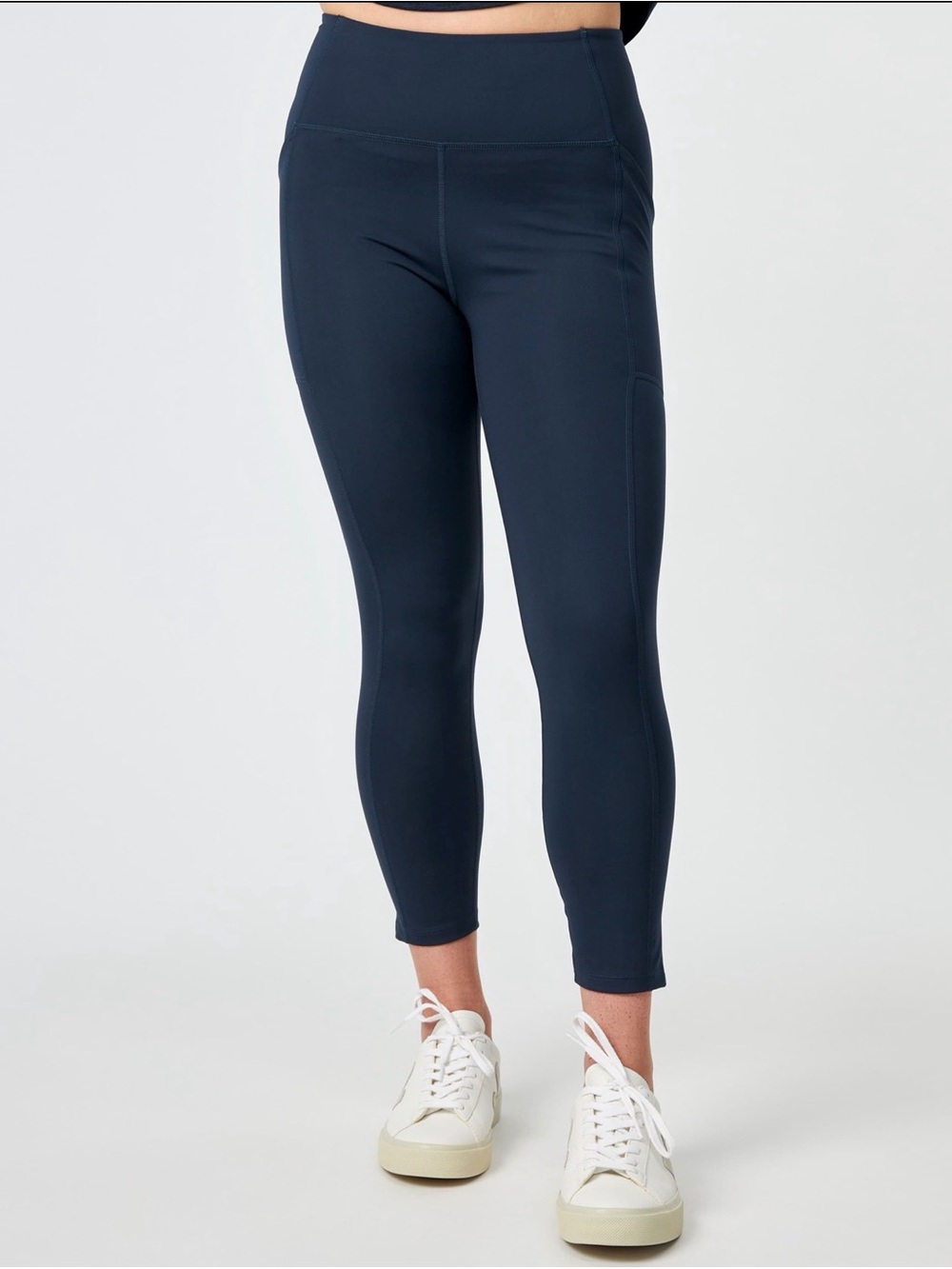 Girlfriend Collective Float High Rise Leggings Navy Style 4021